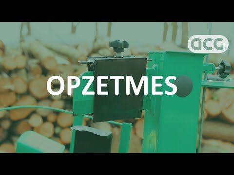 Opzetmes voor houtklover, speciaal voor knoesten! | ACG Houtklovers #opzetmes #knoesten #houtkloven