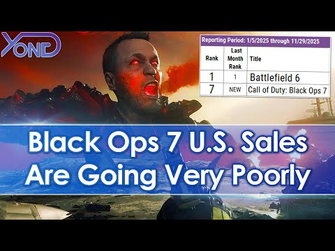 Black Ops 7 U.S. Sales Were So Poor That Battlefield Outsold COD For The First Time In History
