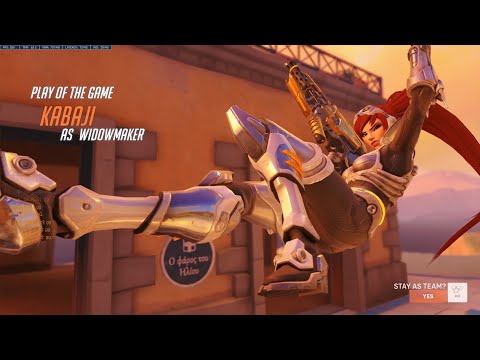 POTG! KABAJI WIDOWMAKER OVERWATCH 2 GAMEPLAY