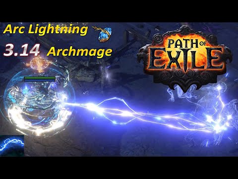 [3.14] Archmage Arc Lightning Build (Massive Damage) - Path of Exile Ultimatum