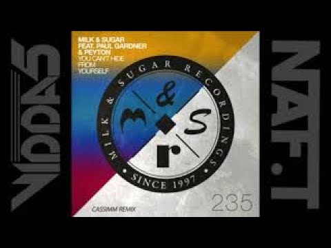 MILK & SUGAR Feat PAUL GARDNER & PEYTON  you can't hide from yourself (cassimm extended remix)