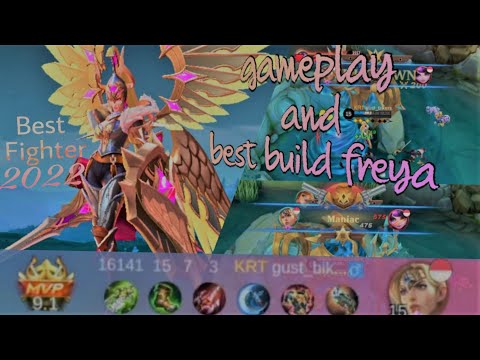 Gameplay Hyper carry freya || BUILD ITEM FREYA TERSAKIT 2022
