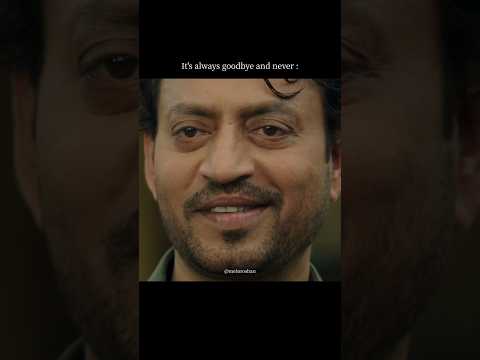 Irrfan Khan dropped one of the most iconic lines in bollywood cinema! ✨🫠 #shorts