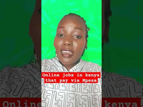 ONLINE JOBS IN KENYA THAT PAYS VIA MPESA #youtubemadeforyou #onlinejobsinkenya #onlinejobs