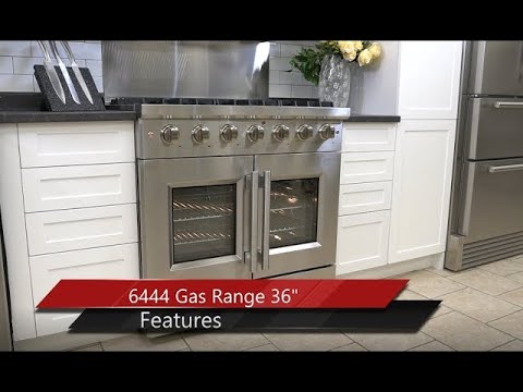 FFSGS6444-36 - Galiano 36" French Door Gas Range
