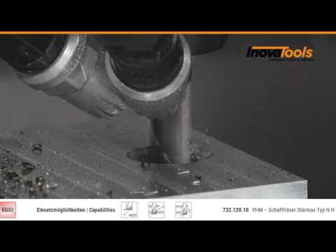 732.120.10 – VHM-Schaftfräser Starmax Typ N-H