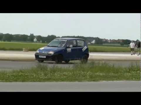 43 Rajd Festiwalowy 2012 - Piotr Iwanek/Mateusz Bielecki - Fiat Seicento