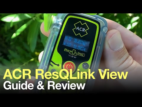 ACR ResQLink View PLB Review (PLB or InReach?)