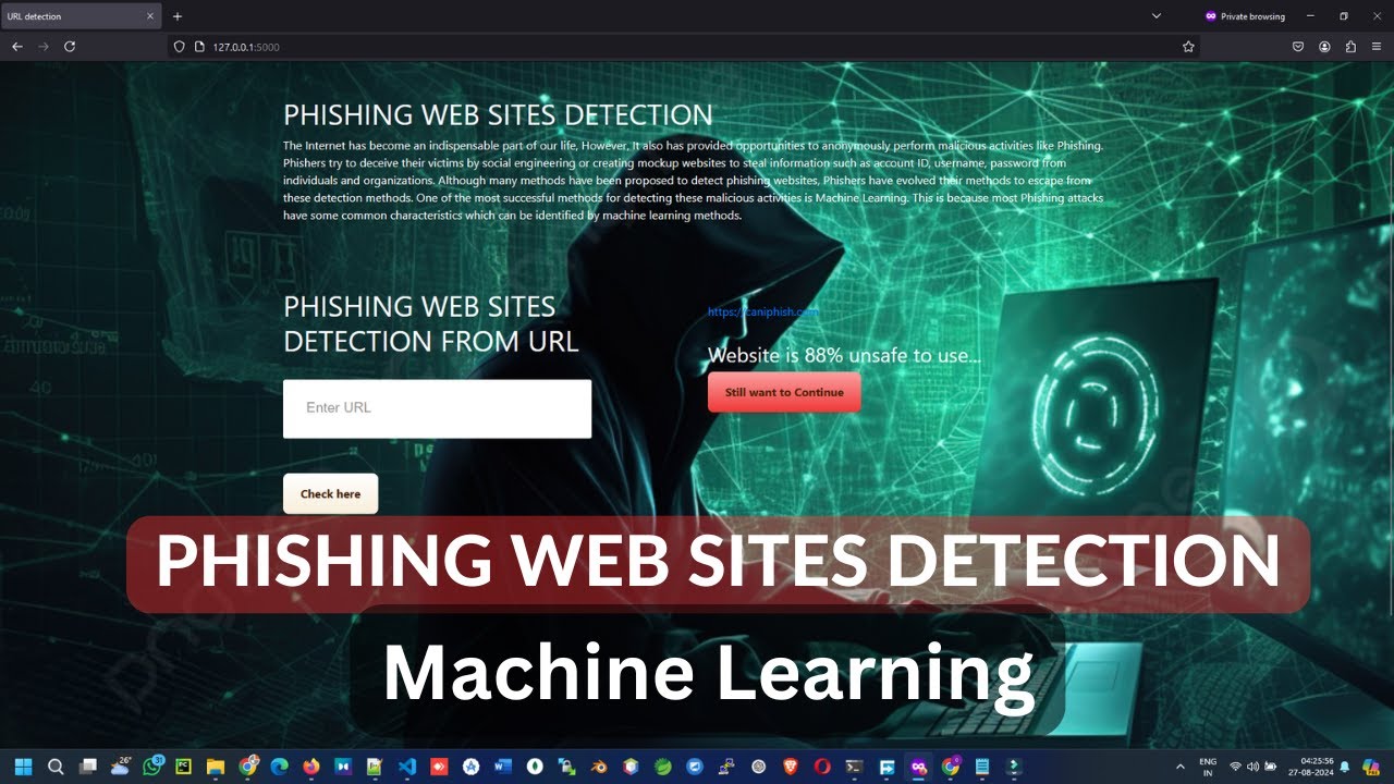 Phishing Websites Detection using Machine Learning | Project with Source Code