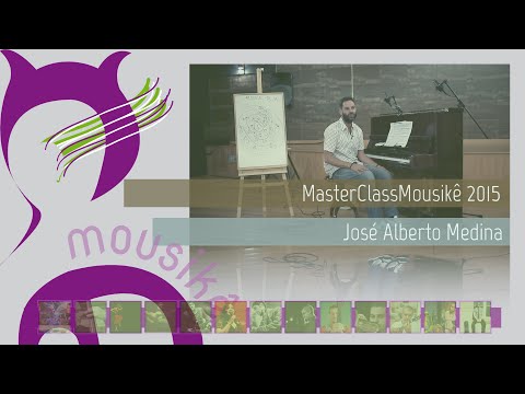 Master Class Mousikê 2015 - José Alberto Medina