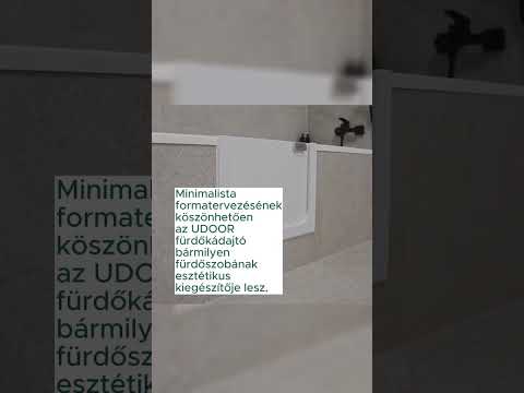 A fürdőkádba lépés nem probléma többé, hiszen az eredeti UDOOR már háromféle változatban elérhető!