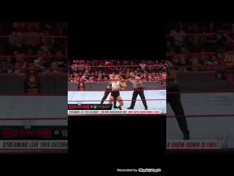 Ronda rousey vs Ruby Riott: Raw, Oct.1,2018