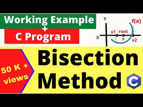 Bisection Method In C Programming