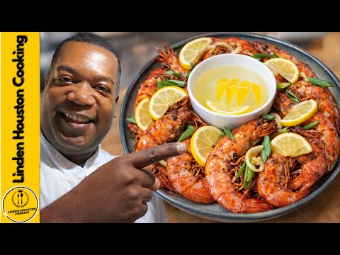 “The Secret To Cooking Perfect Jumbo King Prawns In A Pan!”