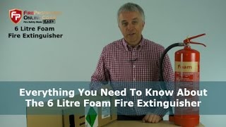 Everything You Need To Know About The 6 Litre Foam Fire Extinguisher