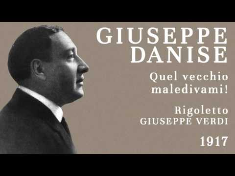 Giuseppe Danise - Quel vecchio maledivami (Rigoletto) - 1917