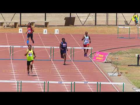 400m Hurdles Men 50 || Time trial round 1 || 38th National Masters Athletics Championship 2017