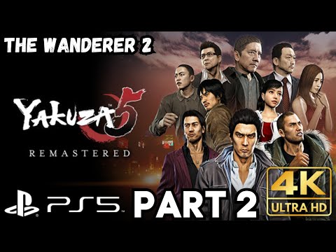 YAKUZA 5 Remastered Gameplay Walkthrough Part 2 | PS5 PS4 | 4K HDR (No Commentary Gaming)