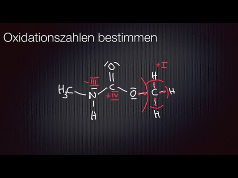 Oxidationszahlen bestimmen 2