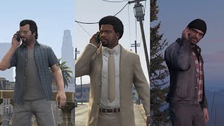 Grand Theft Auto 5 - All Phone Calls on Story Mode