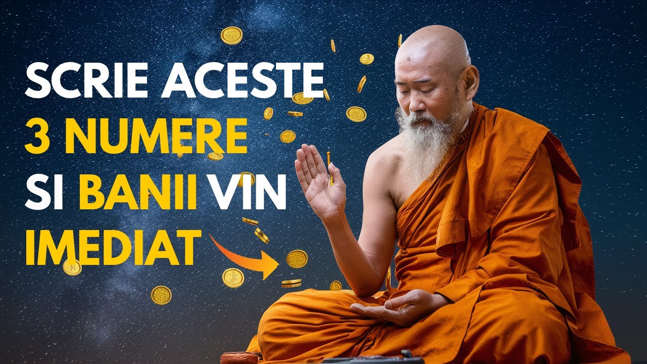 Scrie Aceste 3 Numere și Banii Vor Curge Spre Tine! | Secretul Financiar din Budism