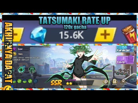 TATSUMAKI RATES UP DAPAT DONG👌| ONE PUNCH MAN THE STRONGEST