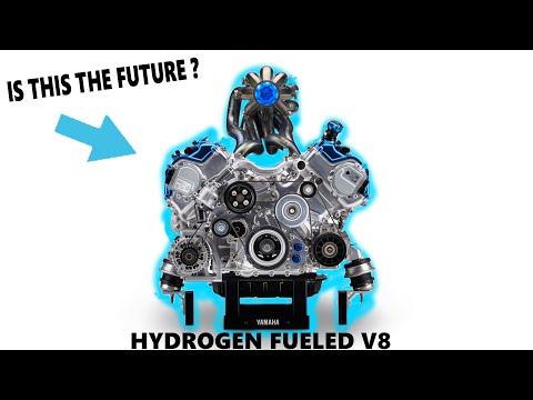 Toyota and Yamaha are developing a hydrogen internal combustion V8