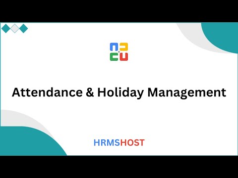 Attendance & Holiday Management