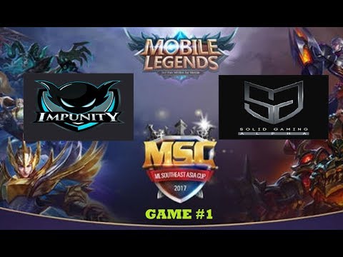 MSC 2017 GRAND FINAL DAY 3, IMPUNITY vs SOLID GAMING ALPHA Game#1