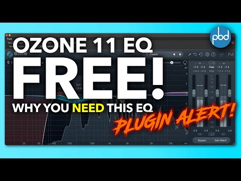 Izotope Ozone 11 Free EQ! The Best Free VST EQ?