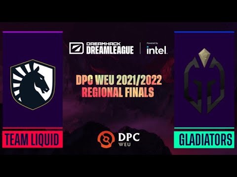 Dota2 - Gladiators vs. Team Liquid - Game 2 - DPC WEU 2021/2022 Tour 1: Regional Finals - Final
