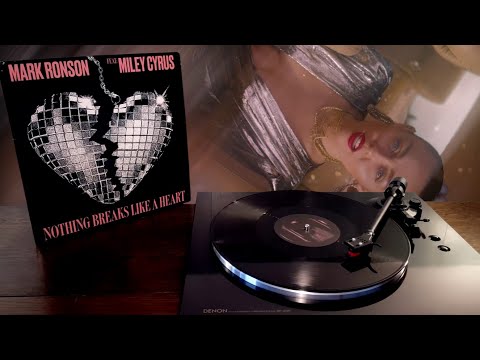 Mark Ronson, Miley Cyrus - Nothing Breaks Like A Heart (2019) [Vinyl Video]