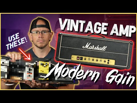How to get MODERN GAIN from your VINTAGE AMP | 3 Tips using these tools