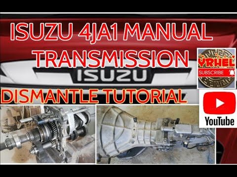 ISUZU 4JA1 TRANSMISSION COMPLETE DISMANTLE PROCEDURE@yrhelmechanicalelectrical9113