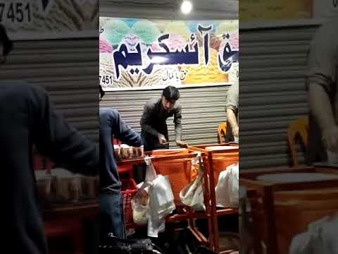togi road ice cream quetta | haq ice cream