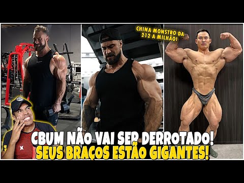 CBUM WITH ARMS BIGGER THAN RAMON DINO'S? HE SHOWED THAT NOBODY CAN BEAT HIM | PINGYUN BOLADO D+