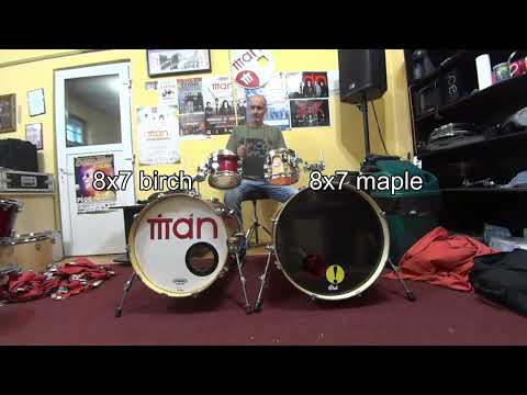 maple vs birch drums