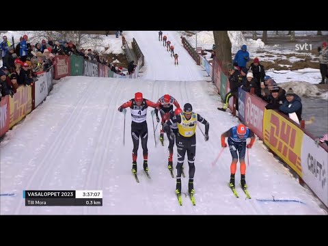 Vasaloppet 2023 - Sista 5 Kilometrarna