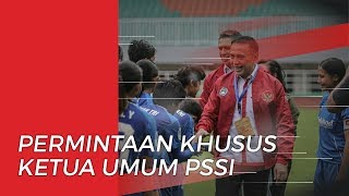 Permintaan Khusus Ketua PSSI kepada Pelatih Timnas Indonesia Shin Tae-yong