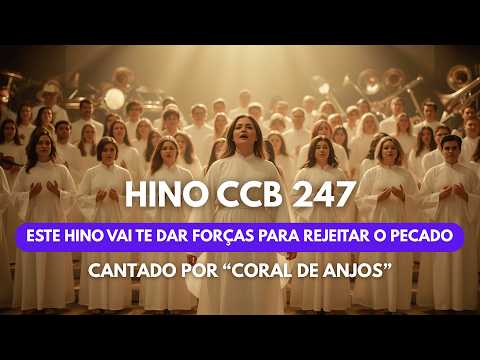 HINO CCB 247 - Se fores tentado | Cantado Coral e Orquestra (com legenda/letra)