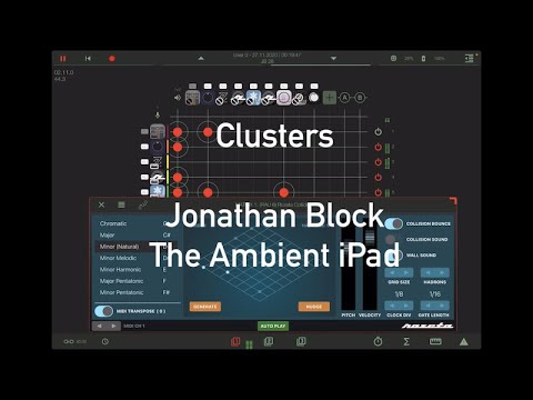 Clusters (with apeMatrix, ADverb2, Schlap, Rozeta, Mersenne) - The Ambient iPad Electronic Music