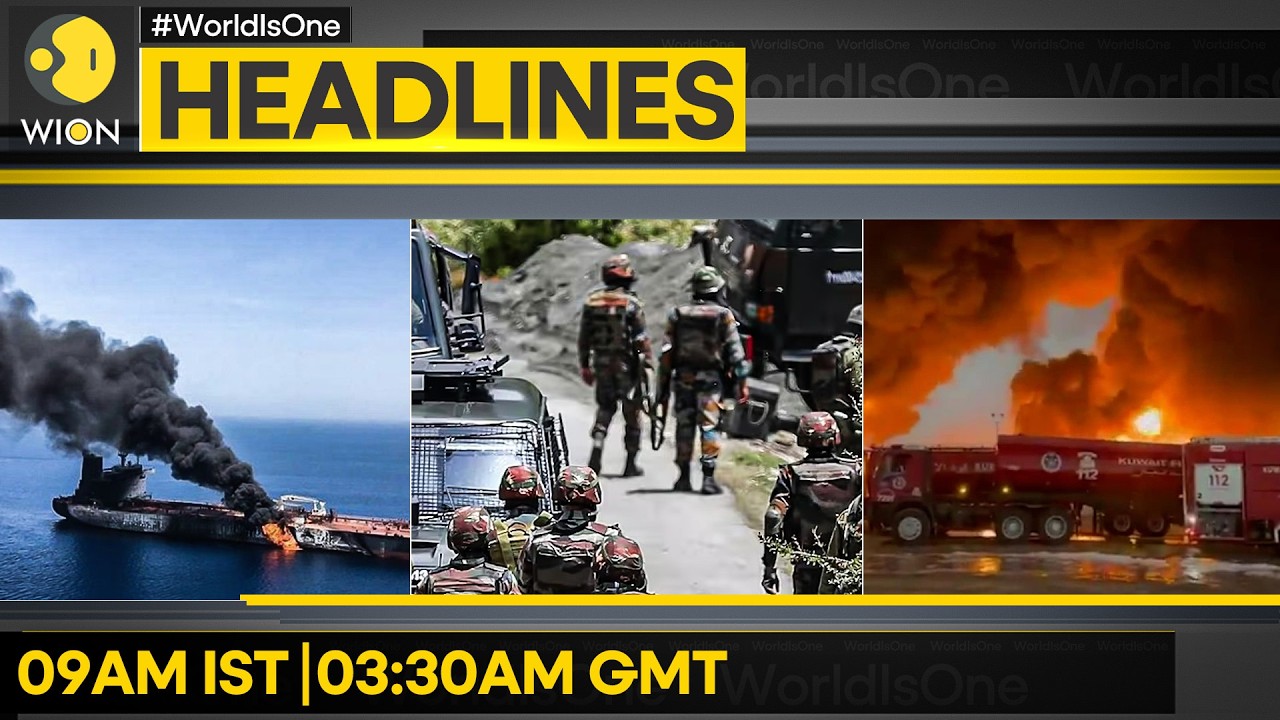 J&K: One Terrorist Killed in Ganderbal | Iranian Drones Target Kuwait Airport | WION Headlines