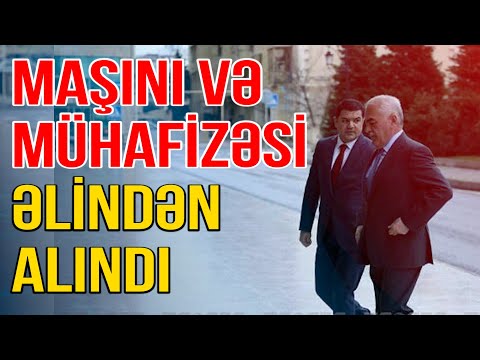 Talıbovun xidməti maşını və mühafizəsi əlindən alındı - Media Turk TV