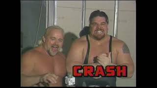 Crash the Terminator (Hugh Morris) debuts in ECW! (feat Kevin Sullivan, Taz &amp; Woman) 1994