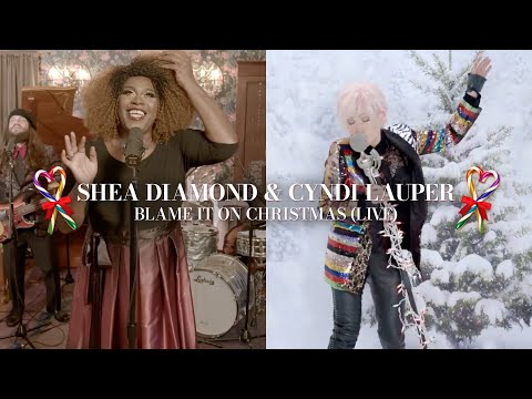Shea Diamond - Blame It On Christmas (feat. Cyndi Lauper) [Official Live Video]