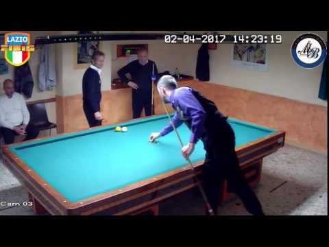 Frezza vs Nardi 3 Cat - 3ªProva Camp.Regionale - CSB Martino's Billiards(LT) 1/2Apr2017