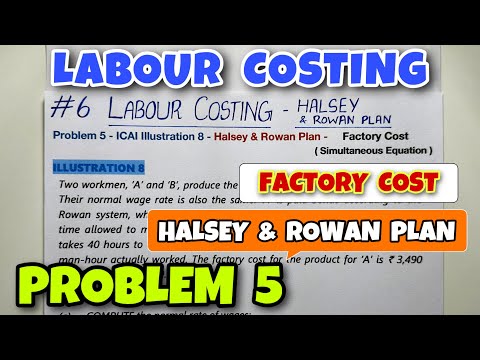 1 Labour Turnover Rate Problem Labour Costing B COM CMA CA INTER By Saheb Academy