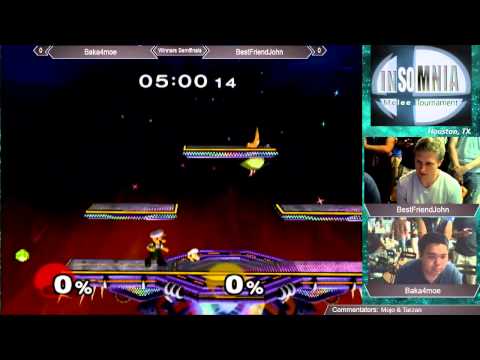Insomnia 5 WS: Baka4moe (Peach) vs BestFriendJohn (Luigi)