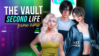 SECOND LIFE THE VAULT | Interactive Game SIM :D Exploring with friends