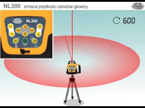 Laser rotativ pentru lucru la 500 m NL300 NIVEL SYSTEM @ ToolsZone.ro